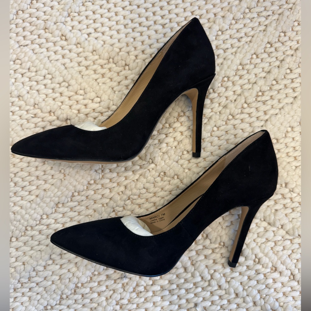 Botkier Marci Black Suede Heels NWT